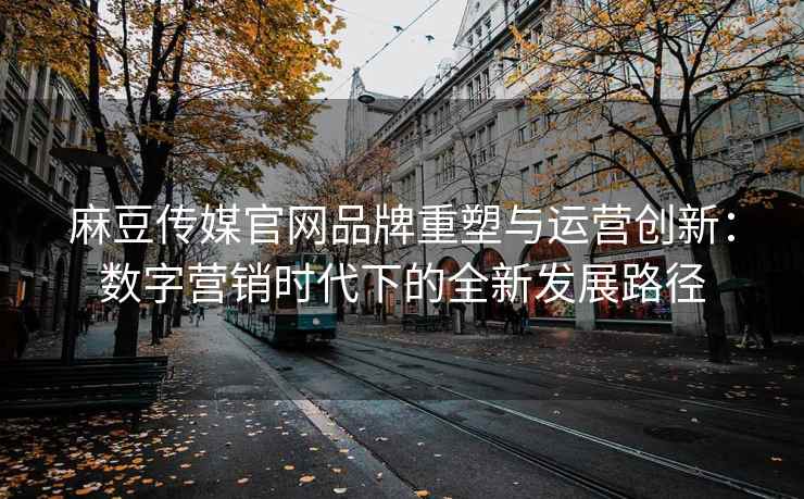 麻豆传媒官网品牌重塑与运营创新：数字营销时代下的全新发展路径